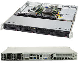 Supermicro SuperServer 5019P-MR Intel® C621 LGA 3647 (Socket P) Rack (1U) Svart