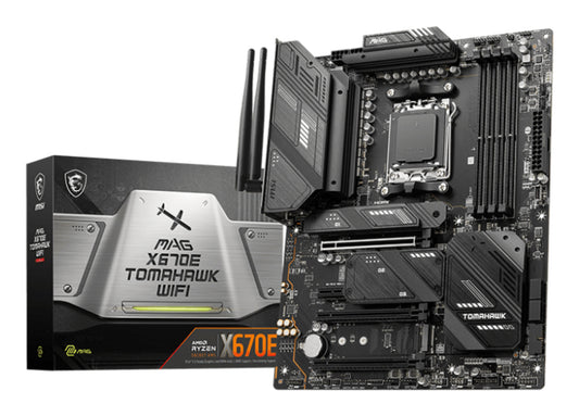 MSI MAG X670E TOMAHAWK WIFI moderkort AMD X670 AM5-sockel ATX