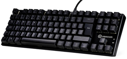 Voxicon Gr8-10 tangentbord Spela USB QWERTY Nordic Svart