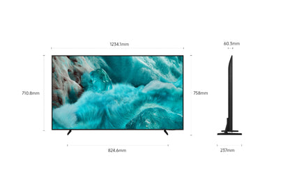 Samsung TQ55Q7FAAU 139,7 cm (55") 4K Ultra HD Smart-TV Wi-Fi Svart