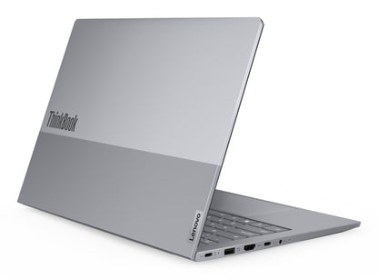 Lenovo ThinkBook 14 G9 AHP AMD Ryzen™ 7 250 Bärbar dator 35,6 cm (14") WUXGA 16 GB DDR5-SDRAM 512 GB SSD Wi-Fi 7 (802.11be) Windows 11 Pro Nordic Grå