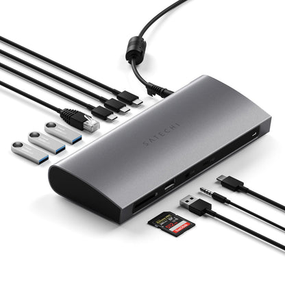Satechi ST-UCT4DM dockningsstationer för bärbara datorer Kabel Thunderbolt 4