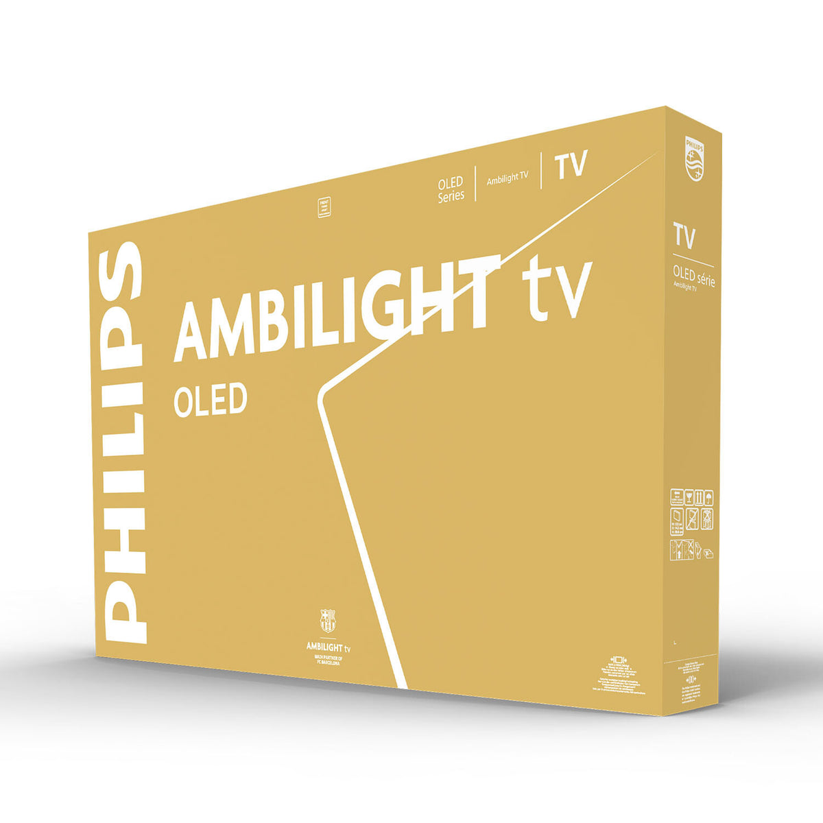 Philips 55OLED770 139,7 cm (55") 4K Ultra HD Smart-TV Wi-Fi Svart