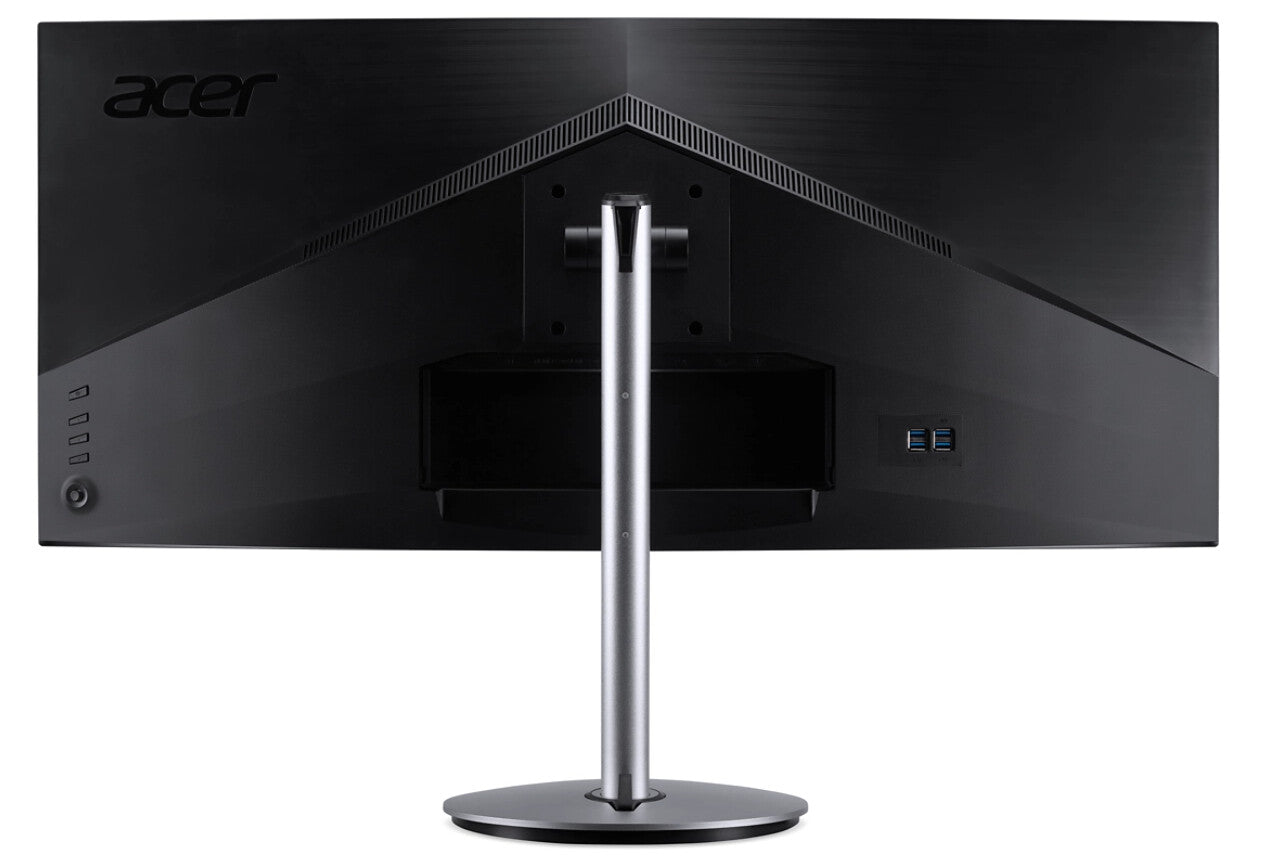Acer CB382CUR platta pc-skärmar 95,2 cm (37.5") 3840 x 1600 pixlar Quad HD+ LED Svart