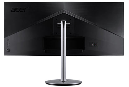 Acer CB382CUR platta pc-skärmar 95,2 cm (37.5") 3840 x 1600 pixlar Quad HD+ LED Svart