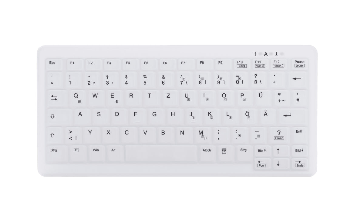 Contour Design Active Key AK-C4110 tangentbord Medical USB QWERTZ tyska Vit