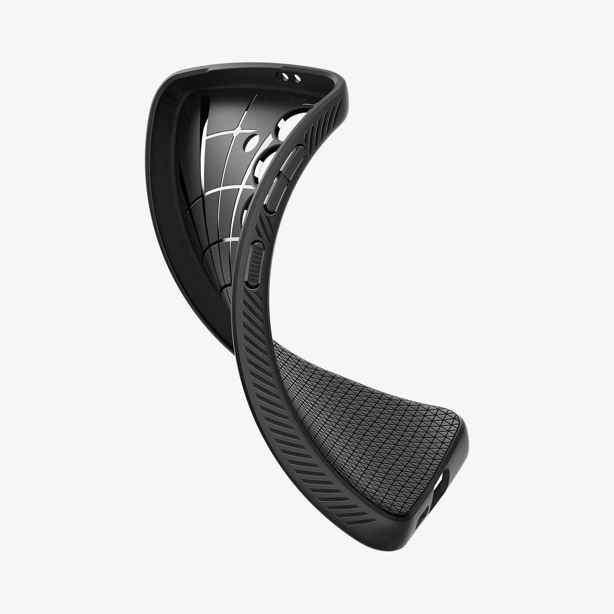 Spigen Liquid Air mobiltelefonfodral 15,8 cm (6.2") Omslag Svart