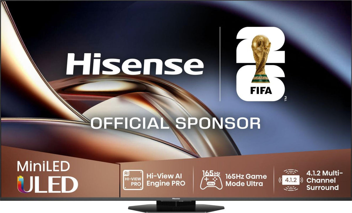 Hisense 55U8Q 139,7 cm (55") 4K Ultra HD Smart-TV Wi-Fi Svart 700 cd/m²