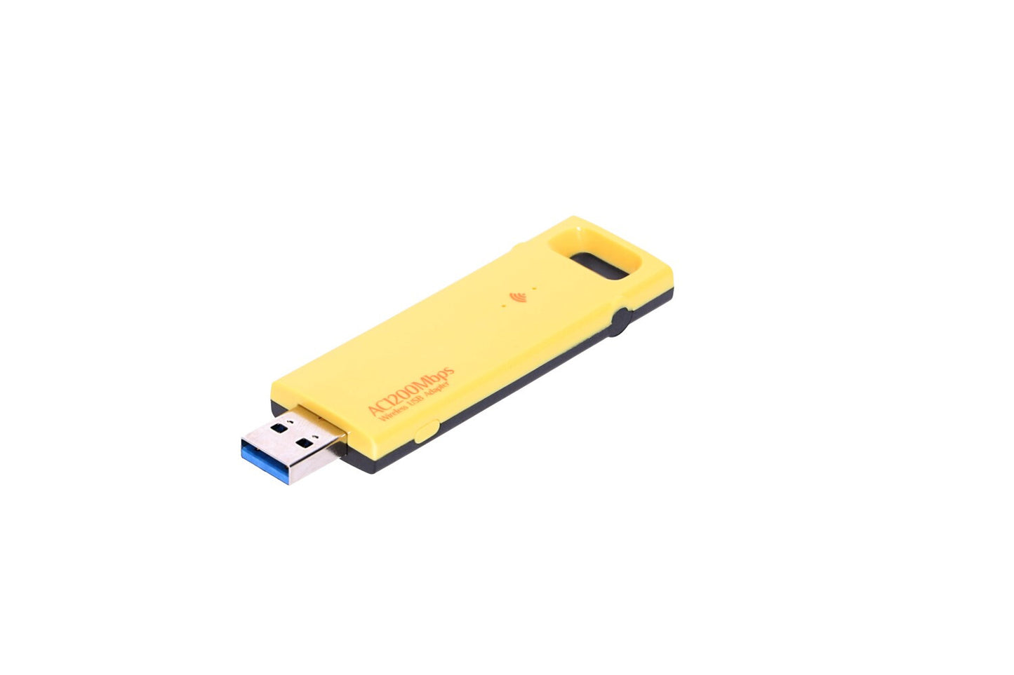 Extralink U1200AC AC1200 DUAL BAND WIRELESS USB ADAPTER USB-pryl Gul Fan