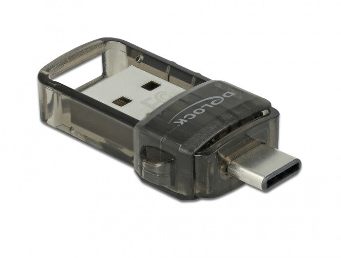 DeLOCK USB 2.0 Bluetooth 4.0 Adapter 2 in 1 USB Type-C™ or Type-A 3 Mbit/s