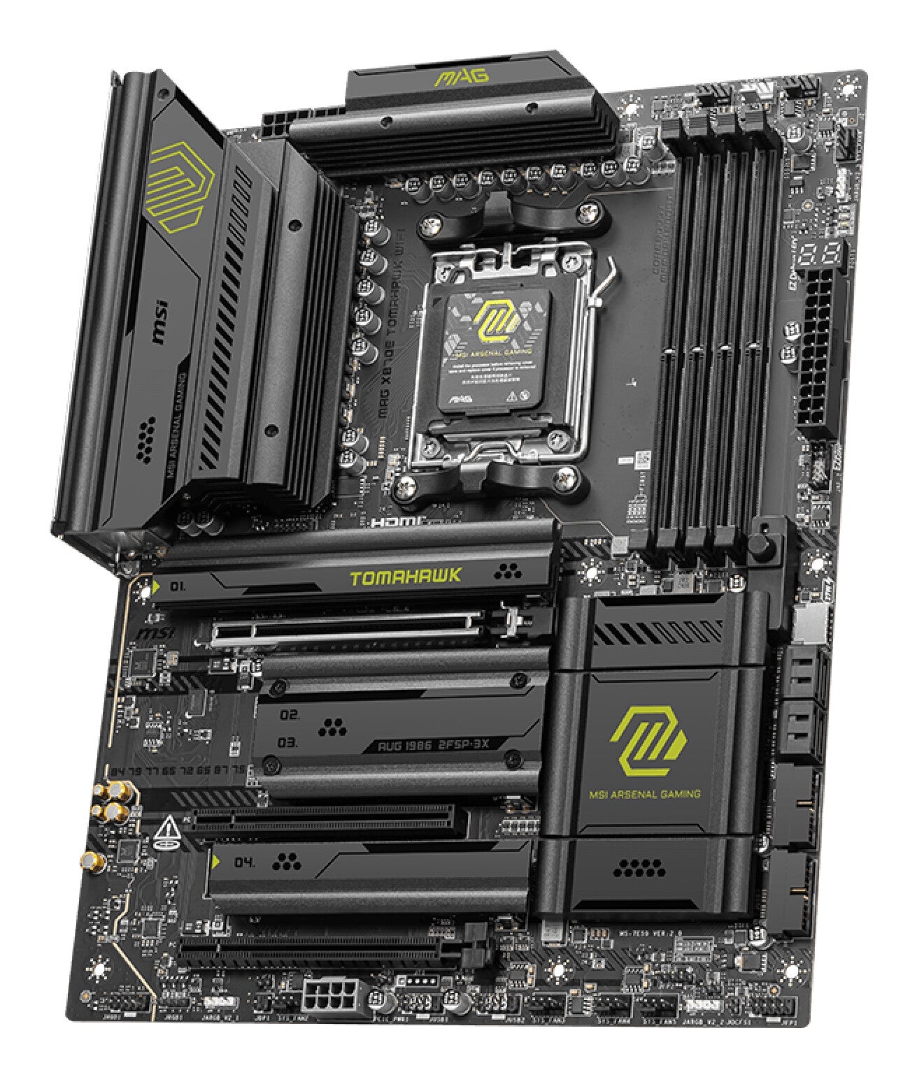 MSI MAG X870E TOMAHAWK WIFI moderkort AMD X870E AM5-sockel ATX
