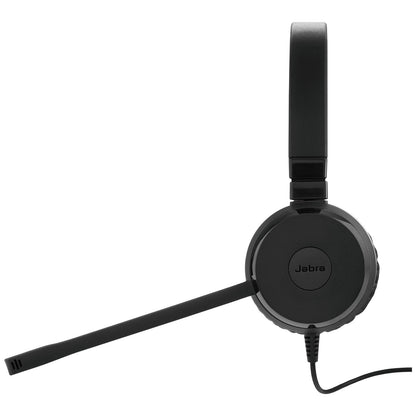 Jabra Evolve 20 Headset Kabel Huvudband Kontor/callcenter USB Type-A Svart