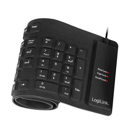 2Direct ID0019 tangentbord Universal USB QWERTZ tyska Svart