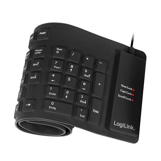 2Direct ID0019 tangentbord Universal USB QWERTZ tyska Svart