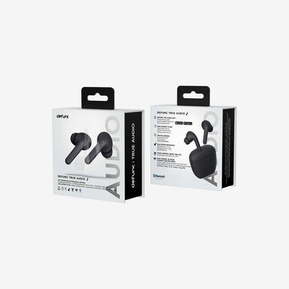 DEFUNC True Audio Headset True Wireless Stereo (TWS) I öra Musik USB Type-C Bluetooth Svart