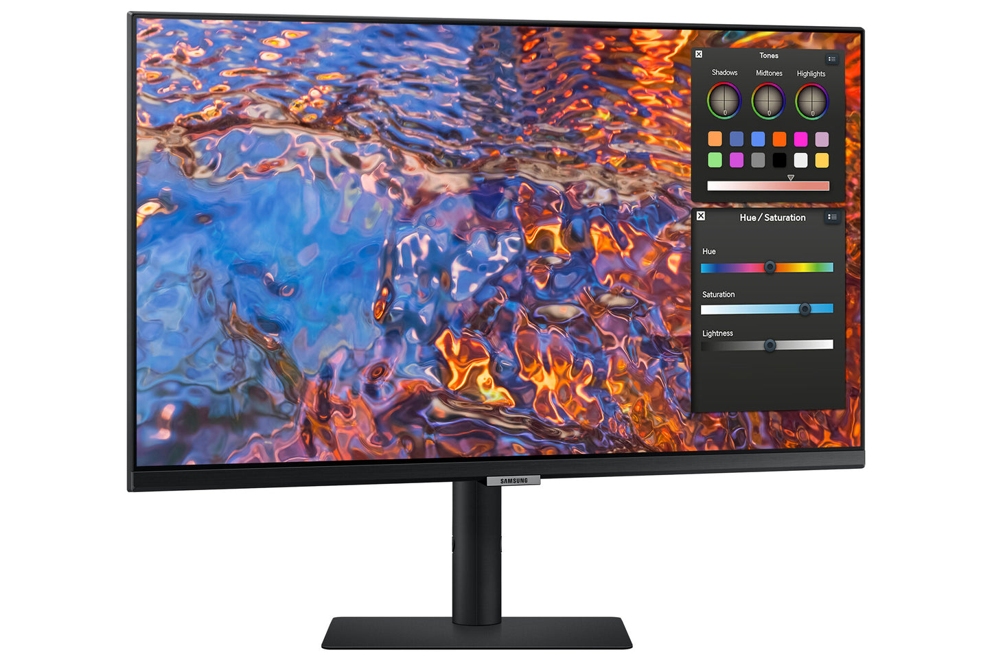 Samsung S80PB platta pc-skärmar 68,6 cm (27") 3840 x 2160 pixlar 4K Ultra HD LCD Svart