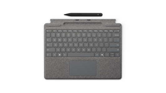 Microsoft Surface Pro Keyboard with Slim Pen QWERTZ tyska Microsoft Cover port Platina
