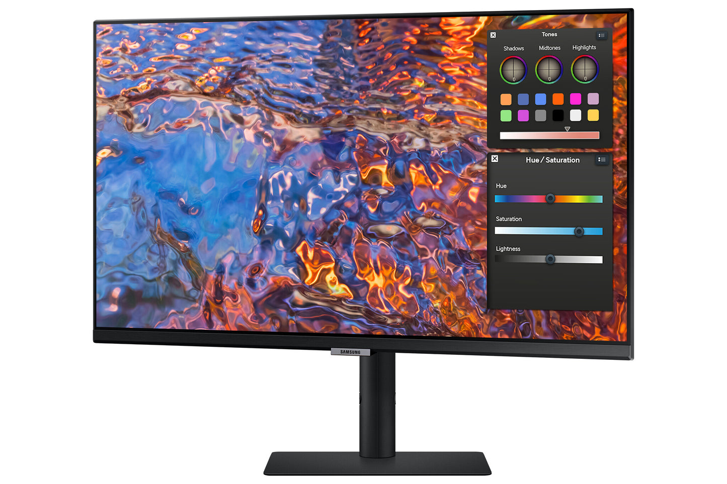 Samsung S80PB platta pc-skärmar 68,6 cm (27") 3840 x 2160 pixlar 4K Ultra HD LCD Svart