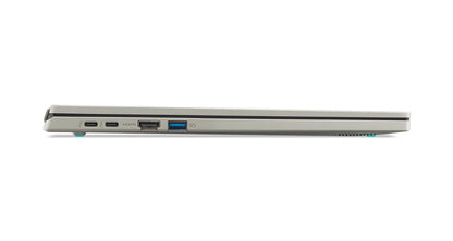 Acer Aspire AV16-51P-5427 Intel Core Ultra 5 125U Bärbar dator 40,6 cm (16") WUXGA 16 GB LPDDR5x-SDRAM 512 GB SSD Wi-Fi 6E (802.11ax) Windows 11 Home Grå