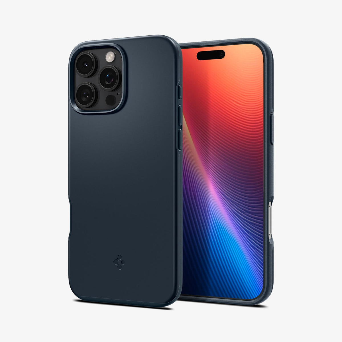 Spigen iPhone 16 Pro Max Case mobiltelefonfodral Svart
