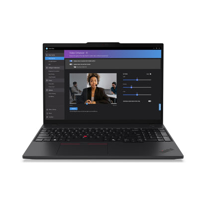 Lenovo ThinkPad T16 Gen 3 Intel Core Ultra 7 155U Bärbar dator 40,6 cm (16") WUXGA 16 GB DDR5-SDRAM 512 GB SSD Wi-Fi 6E (802.11ax) Windows 11 Pro Engelsk Svart