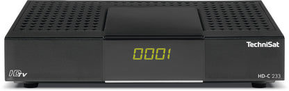 TechniSat HD-C 233 Kabel Svart
