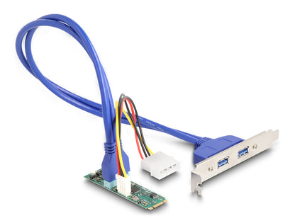 DeLOCK 61065 nätverkskort/adapters Intern USB 3.2 Gen 1 (3.1 Gen 1)