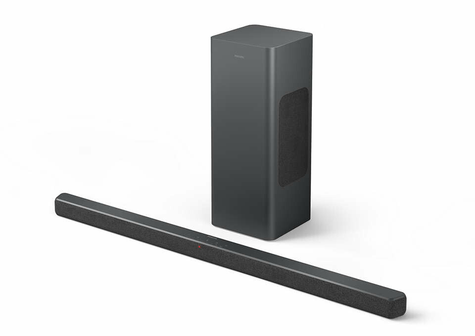 Philips TAB6309/10 soundbar-högtalare Grå 2.1 kanaler 160 W