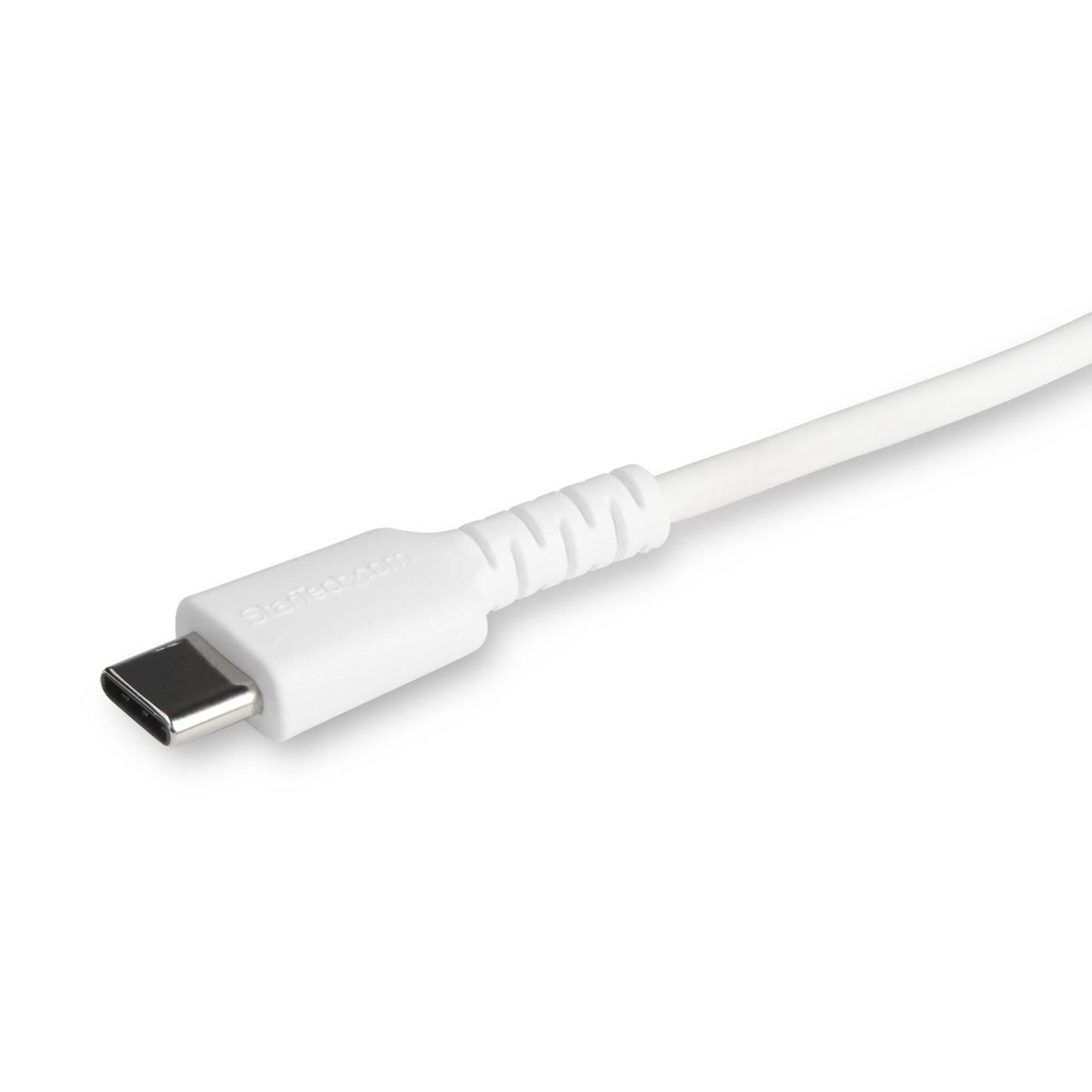 StarTech.com 2m tålig, vitt USB-C till Blixtkabel - Hård, tålig aramifiber USB typ A till Blixtladdare/synkron strömsladd - Apple MFi-certifierad iPad/iPhone 12