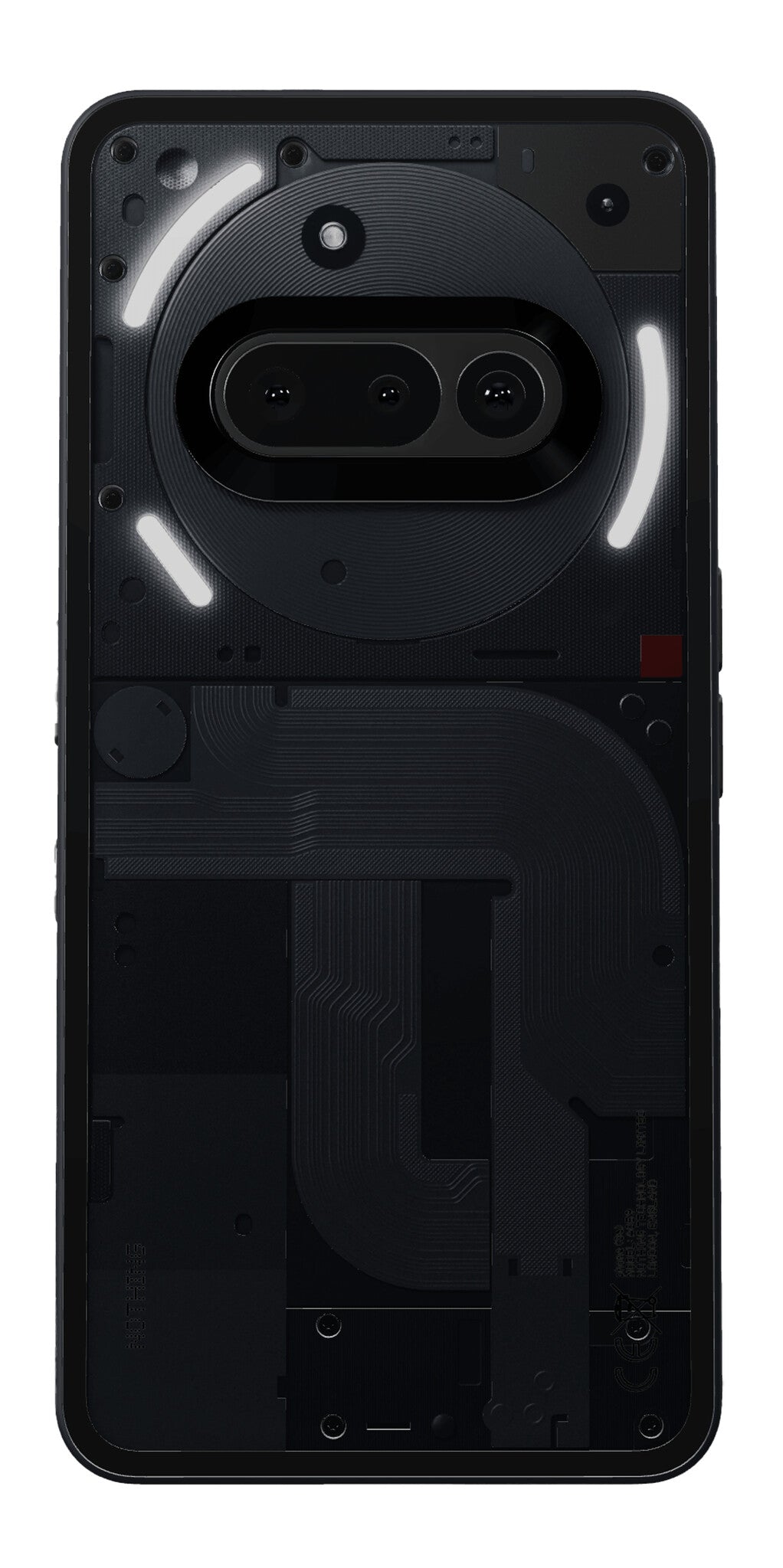 Nothing Phone (3a) 17,2 cm (6.77") Dubbla SIM-kort Android 15 5G USB Type-C 8 GB 128 GB 5000 mAh Svart