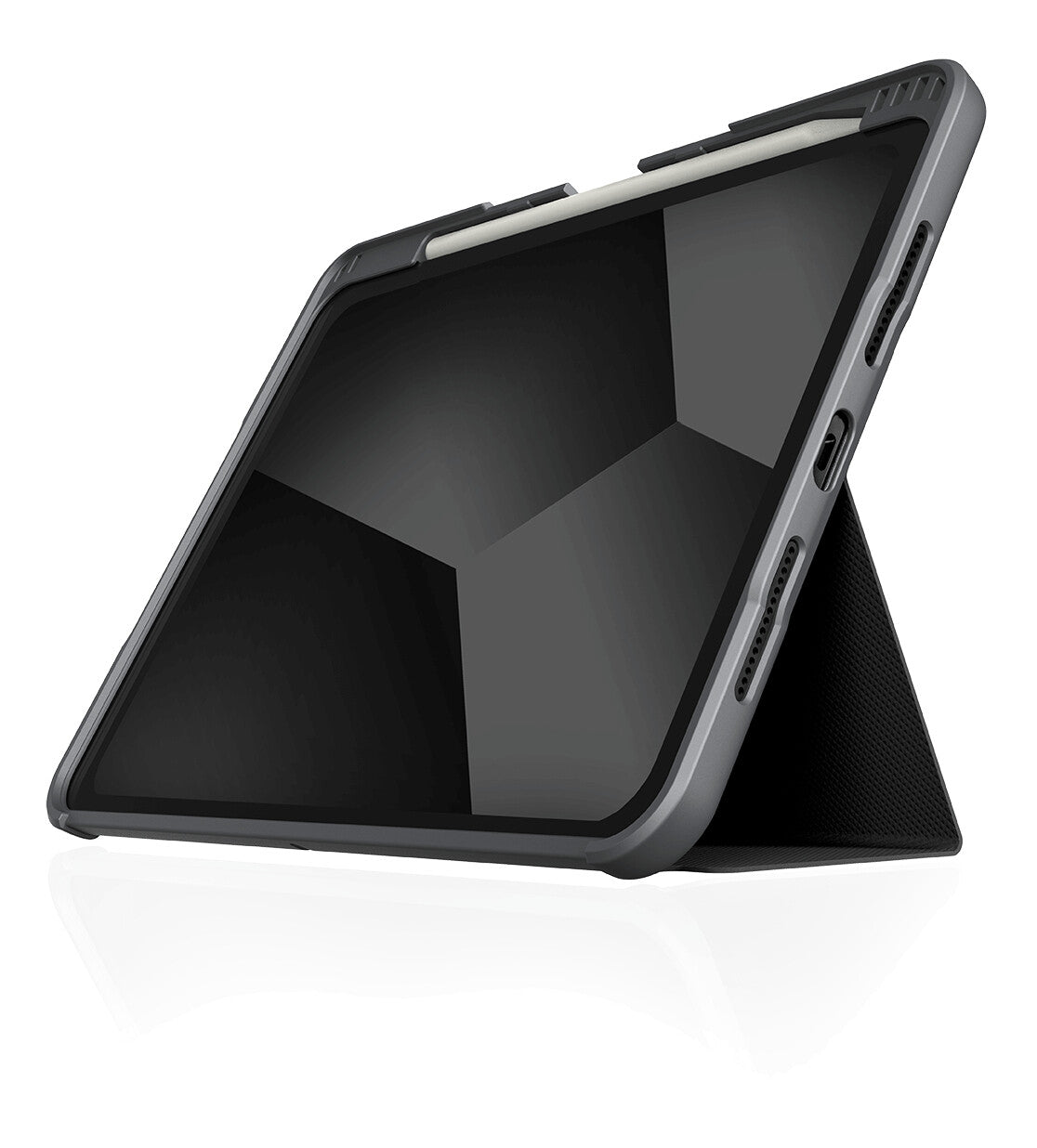 STM Dux Plus 27,9 cm (11") Folio Svart, Transparent