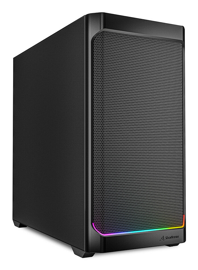 Sharkoon MK4 RGB Strip Micro Tower Svart