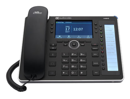 AudioCodes 445HD IP-telefoner Svart LCD Wi-Fi