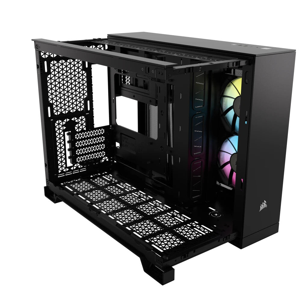 Corsair 2500X RGB Micro Tower Svart
