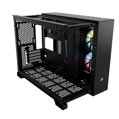 Corsair 2500X RGB Micro Tower Svart