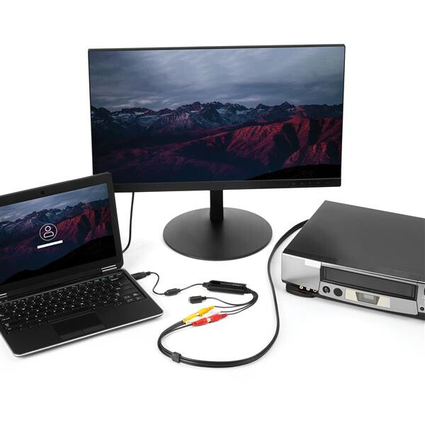 StarTech.com SVID2USB232 videoupptagningsenheter Composite + S-Video + RCA