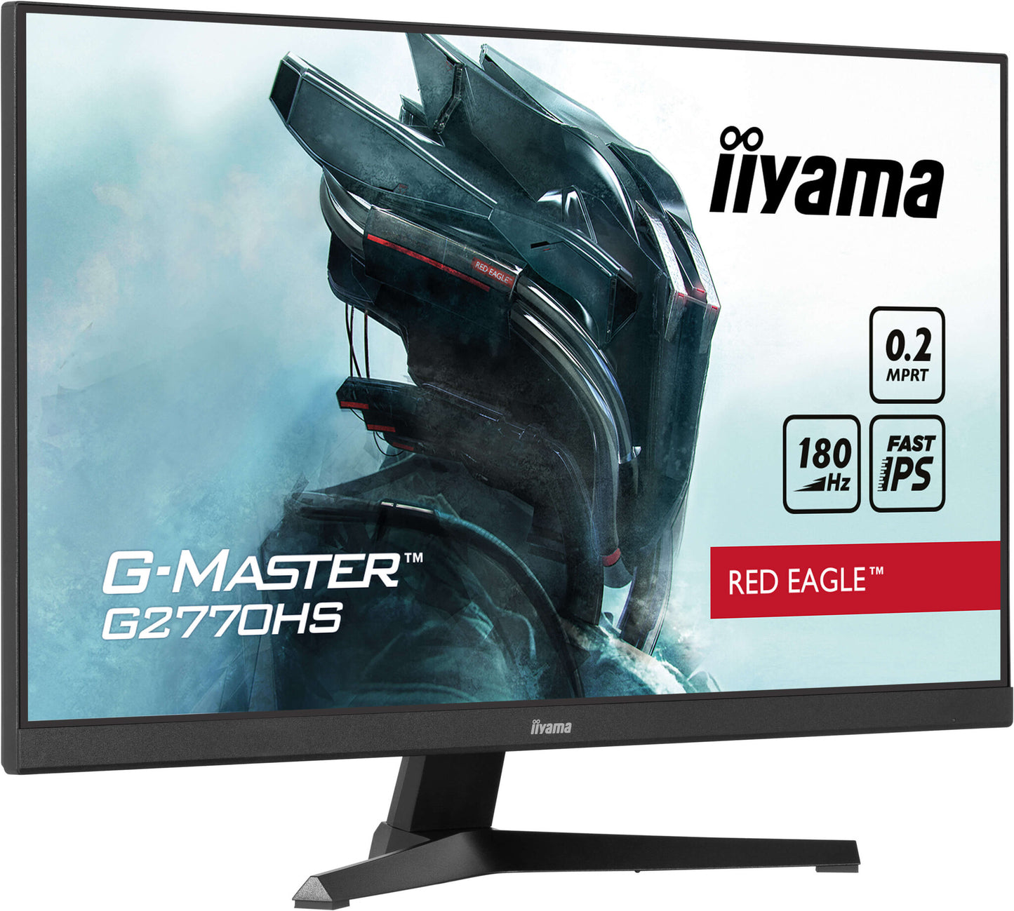 iiyama G-MASTER G2770HS-B1 platta pc-skärmar 68,6 cm (27") 1920 x 1080 pixlar Full HD LCD Svart
