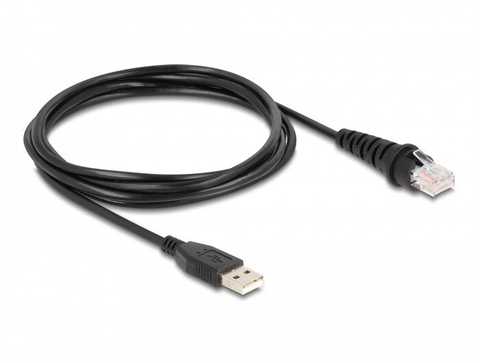 DeLOCK 90600 streckkodsläsare Inbyggd streckkodsläsare 1D/2D CMOS Svart