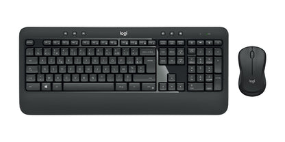 Logitech 920-008676 tangentbord Mus inkluderad Universal RF Trådlös AZERTY Fransk Svart