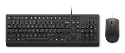 Lenovo tangentbord Mus inkluderad Universal USB Nordic Svart