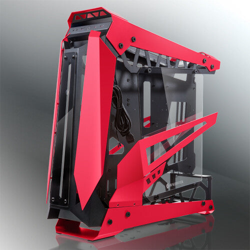 RAIJINTEK NYX PRO Full Tower Svart, Röd