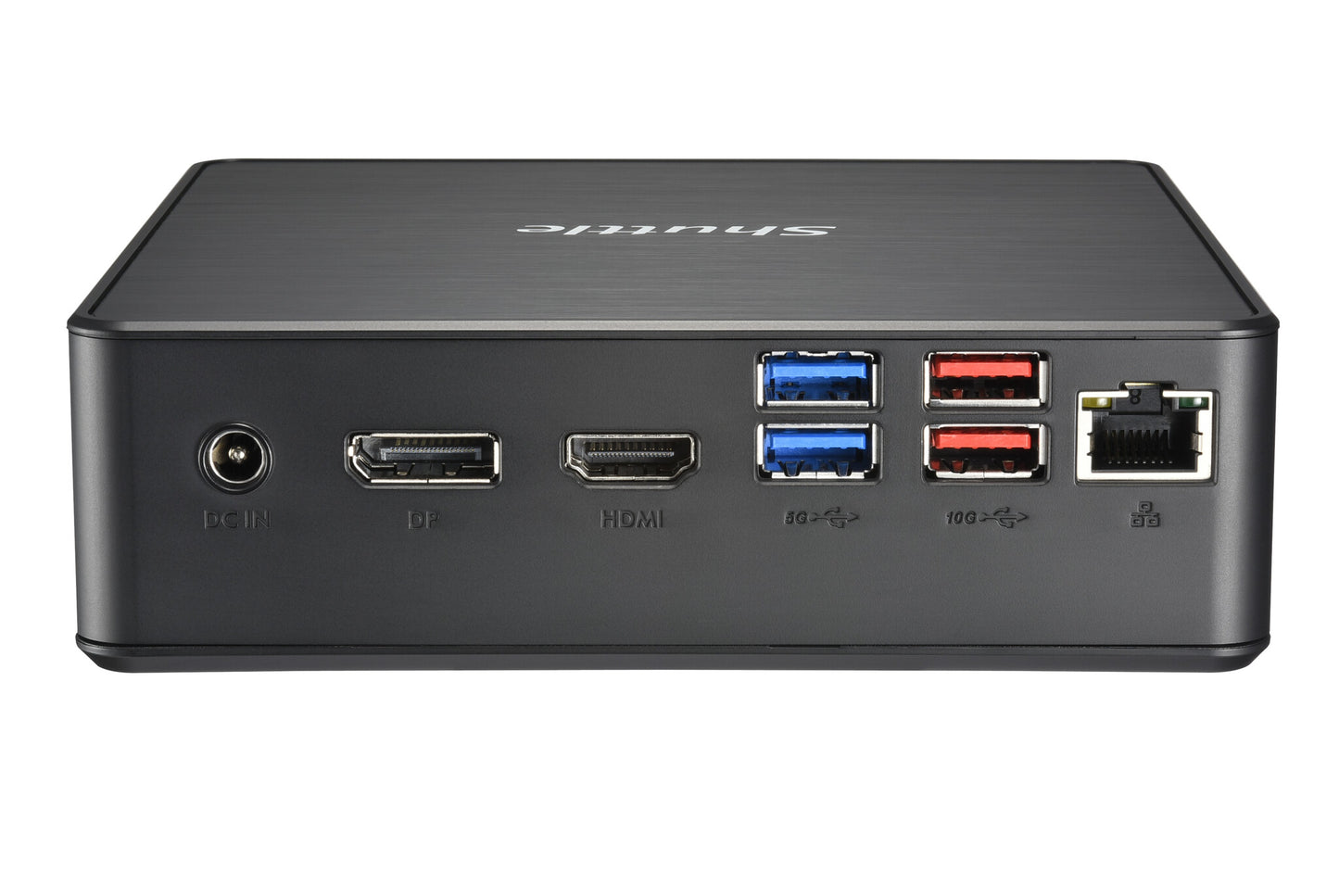Shuttle NC40U5 datorhölje & moderkort 0.84L sized PC Svart i5-1235U Intel® SoC