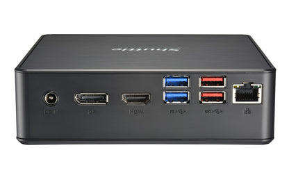 Shuttle NC40U5 datorhölje & moderkort 0.84L sized PC Svart i5-1235U Intel® SoC