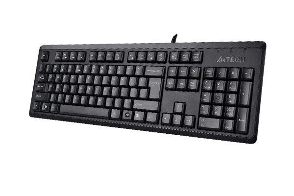 A4Tech KR-92 tangentbord Universal USB QWERTY Engelsk Svart