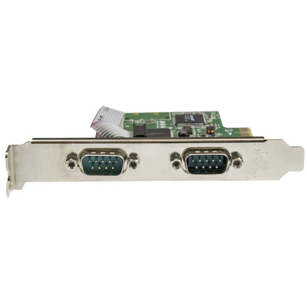 StarTech.com PCI Express seriellt kort med 2 portar och 16C1050 UART - RS232