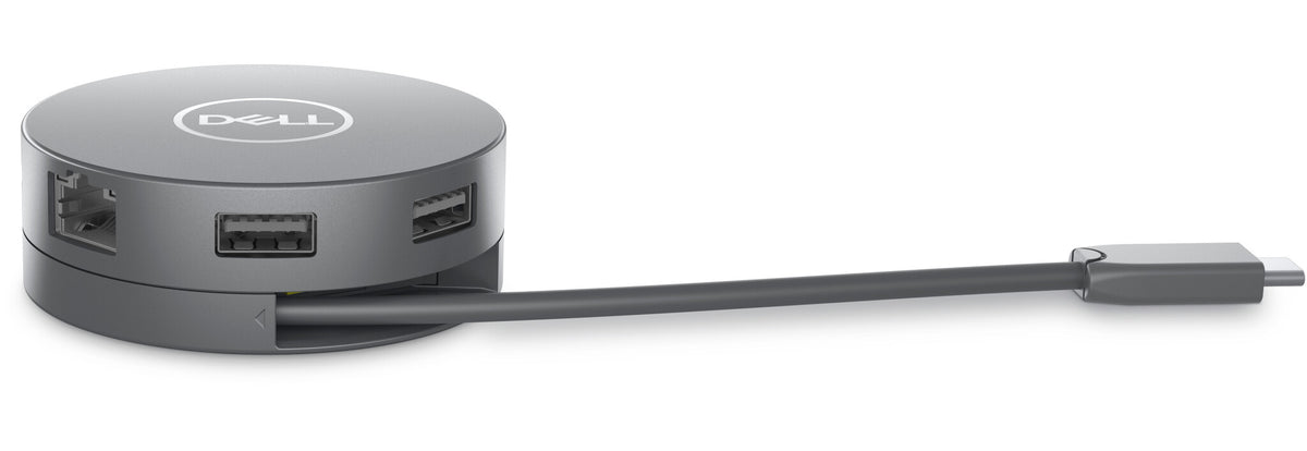 DELL 6-i-1 USB-C-multiportadapter – DA305