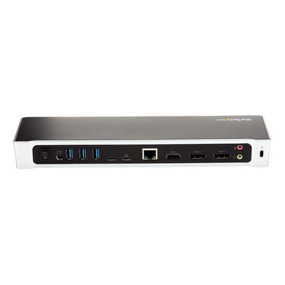 StarTech.com 4K USB-C-docka för tre skärmar med 5 USB 3.0-portar - 100W PD