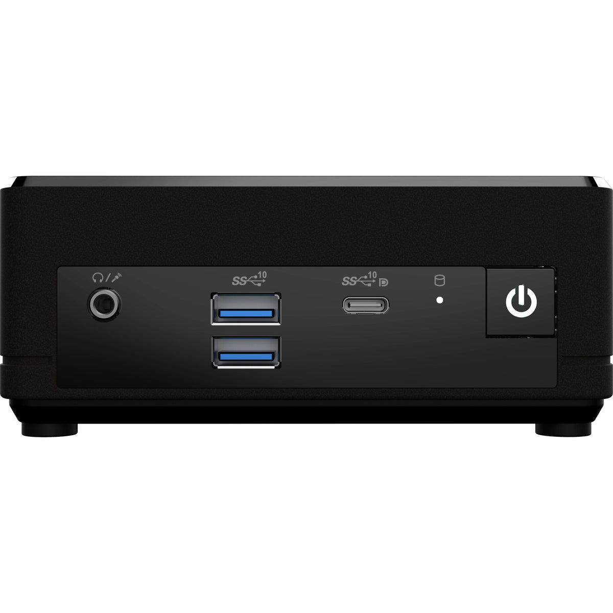 MSI Cubi N ADL S-078EU Intel® N N100 4 GB DDR4-SDRAM 128 GB SSD Windows 11 Pro Mini PC Mini-PC Svart
