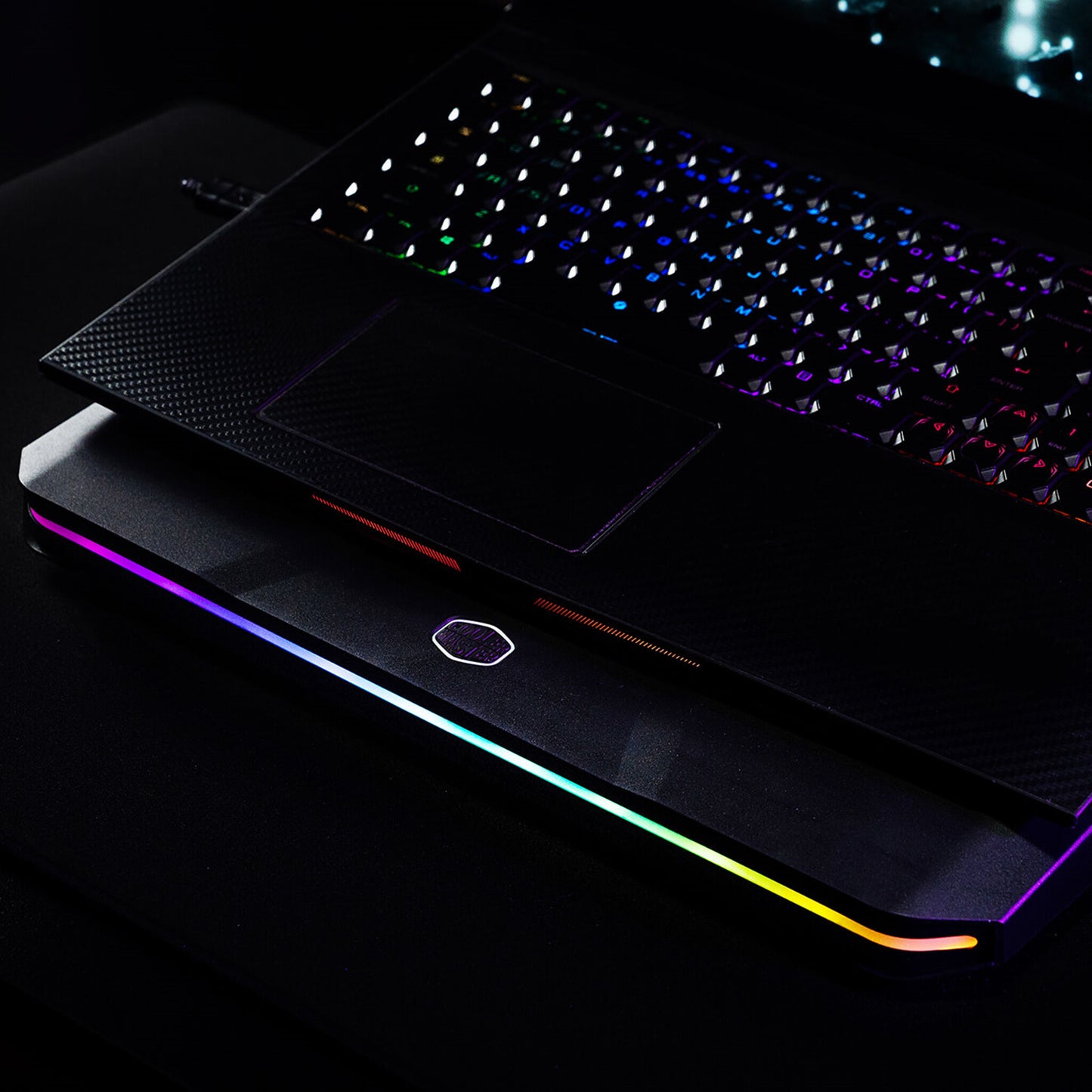 Cooler Master NotePal X150 Spectrum kylningsdynor för bärbara datorer 43,2 cm (17") 1000 RPM Svart