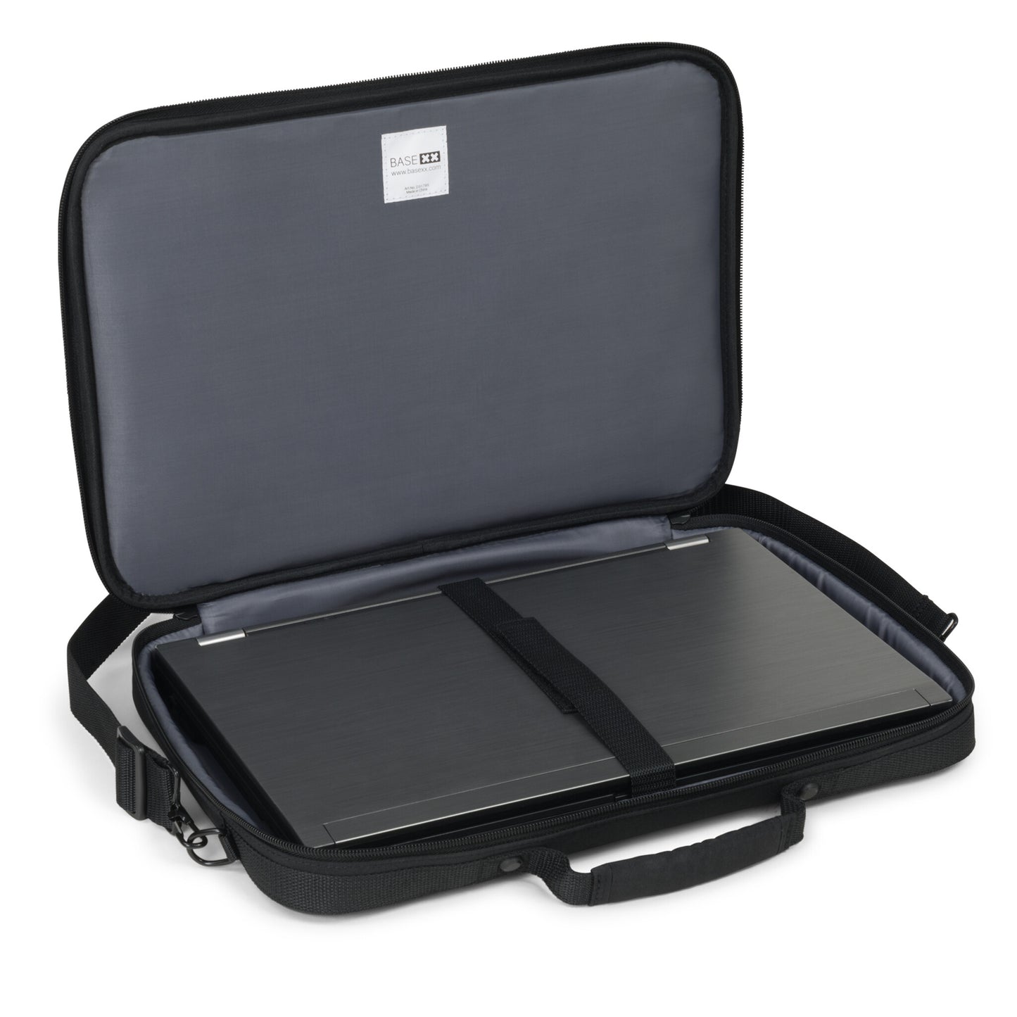BASE XX D31794 väskor bärbara datorer 35,8 cm (14.1") Portfölj Svart